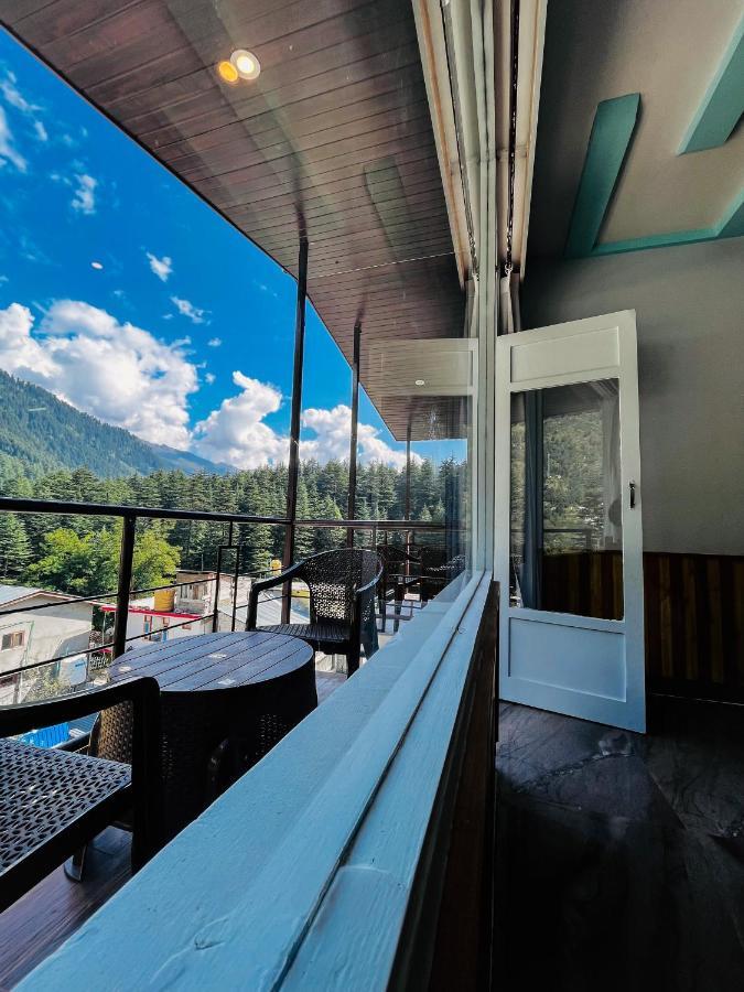 Apple Flower With Balcony And Mountain View Manāli Εξωτερικό φωτογραφία
